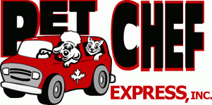 Pet Chef Express logo.